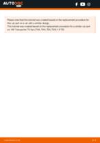 MANN-FILTER C 32 191 for Transporter V Minibus (7HB, 7HJ, 7EB, 7EJ, 7EF, 7EG, 7HF, 7EC) | PDF replacing instruction