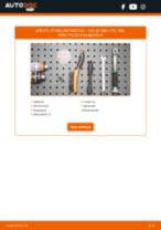 PDF guide för byta: Krängningshämmarstag VOLVO S80 I (184) bak och fram