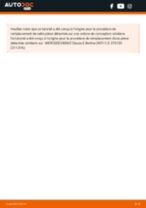 Comment changer et régler Balais d'essuie-glace MERCEDES-BENZ SPRINTER : tutoriel pdf