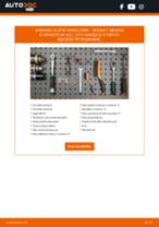 Jak wymienić i wyregulować Komplet klocków hamulcowych RENAULT MEGANE: poradnik pdf