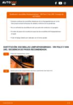 Sustitución de Escobillas de parabrisas en VW POLO Van (6R) - consejos y trucos