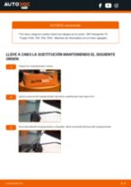 Cómo cambiar: escobillas limpiaparabrisas de la parte trasera - VW Transporter T4 Furgón (70A, 70H, 7DA, 7DH) | Guía de sustitución