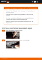 VW TIGUAN (AD1) Filtro Antipolline sostituzione: tutorial PDF passo-passo