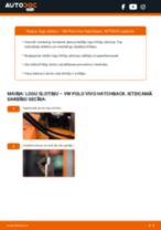 Soli-pa-solim PDF apmācība kā nomaināms VW POLO VIVO Hatchback Stikla tīrītāja slotiņa