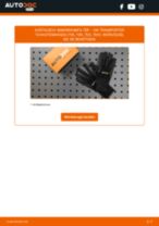 VW TRANSPORTER IV Box (70XA) Innenraumfilter wechseln Anleitung pdf