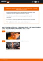 Come cambiare spazzole tergicristallo della parte anteriore su FIAT Ducato II Bus (230) - Guida alla sostituzione