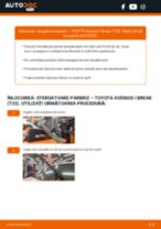 Cum să schimbați: stergatoare parbriz din față la TOYOTA Avensis I Break (T22) | Ghid de înlocuire
