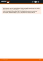 MERCEDES-BENZ C-CLASS (W203) Bremsschlauch wechseln: Handbuch online kostenlos