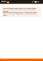 Kiedy wymienić Przewód elastyczny hamulcowy MERCEDES-BENZ C-CLASS (W203): pdf poradnik