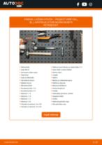 PDF návod na výmenu: Lozisko kolesa PEUGEOT 5008 (0U_, 0E_) zadné a predné