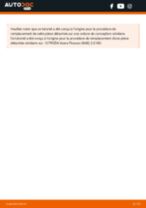Comment changer et régler Kit de plaquettes de frein CITROËN BERLINGO : tutoriel pdf