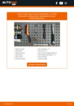 Cómo cambiar y ajustar Bieleta de barra estabilizadora CITROËN BERLINGO: tutorial pdf