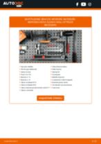 Cambiare Braccio Oscillante MERCEDES-BENZ E-CLASS: manuale tecnico d'officina