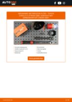 Gratis PDF handleiding voor vervanging van onderdelen in de COROLLA 2014