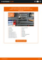 PEUGEOT Längslenker hinten und vorne wechseln - Online-Handbuch PDF