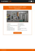 Безплатен PDF наръчник за смяна на части на MEGANE 2014