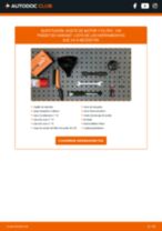 Cambio Filtro de Combustible diesel MITSUBISHI bricolaje - manual pdf en línea