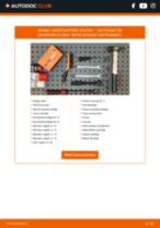Tiešsaistes rokasgrāmata, kā pašam mainīt Amortizators uz VW PASSAT Variant (3B5)