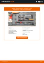 RENAULT CLIO Papildus bremžu signāla lukturis maiņa: bezmaksas pdf