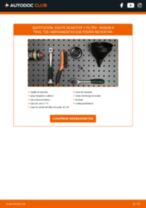 Cambio Filtro de aceite motor NISSAN bricolaje - manual pdf en línea