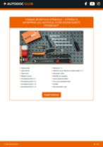 PDF návod na výmenu: Brzdový strmeň CITROËN C2 Enterprise (JG_) zadné a predné