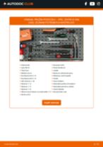 PDF návod na výmenu: Pružina OPEL ZAFIRA B Van zadné a predné
