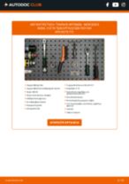 PDF εγχειρίδιο αντικατάστασης: Σετ τακάκια, δισκόφρενα MERCEDES-BENZ C-class Sedan (W204) πίσω και εμπρός