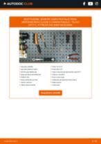 MERCEDES-BENZ E-Klasse Pritsche / Fahrgestell (VF211) Sensore Freni sostituzione: tutorial PDF passo-passo