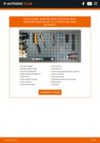 MERCEDES-BENZ SLK (R171) Sensore Freni sostituzione: tutorial PDF passo-passo