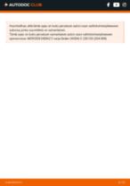 MERCEDES-BENZ E-CLASS Coupe (C207) Koiranluu vaihto : opas pdf