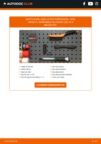 Cambio Muelles delanteras izquierda derecha OPEL bricolaje - manual pdf en línea