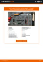 Auswechseln Bremssattel Reparatur Set RENAULT CLIO: PDF kostenlos