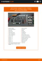 RENAULT MEGANE II Hatchback Van (KM0/2_) Cuscinetto Ruota sostituzione: tutorial PDF passo-passo
