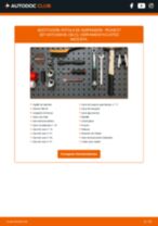 Cambio Casquillo de montaje rótula de suspensión PEUGEOT bricolaje - manual pdf en línea