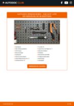 FIAT DOBLO MPV (152, 263) Nummernschildbeleuchtung wechseln LED und Halogen Anleitung pdf