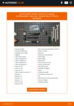 Cambio Pompa acqua + kit distribuzione AUDI da soli - manuale online pdf