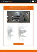 Cómo cambiar y ajustar Bomba de agua + kit de distribución AUDI A4: tutorial pdf