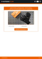 Cambio Filtro de aire motor TOYOTA bricolaje - manual pdf en línea