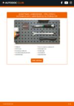 Hvordan skifter man og justere Lambda sensor OPEL CORSA: pdf manual