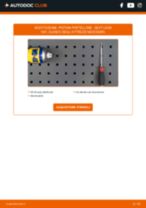 Cambio Pistoni bagagliaio SEAT da soli - manuale online pdf