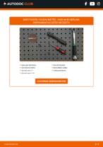 Cómo cambiar y ajustar Escobillas de parabrisas AUDI A4: tutorial pdf