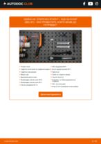 Как се сменя и регулират Спирачни апарати на AUDI A4: pdf ръководство