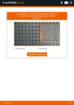 Cómo cambiar y ajustar Elemento filtro de aire NISSAN PATROL: tutorial pdf