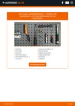 PEUGEOT Bremstrommel hinten und vorne wechseln - Online-Handbuch PDF