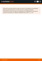 Manual de substituição para MEGANE 2014 gratuito em PDF