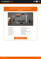 Cambiar Kit De Reparación Pinza De Frenos OPEL CORSA: manual de taller