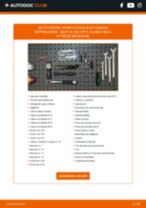 SEAT ALTEA (5P1) Pompa Acqua + Kit Cinghia Distribuzione sostituzione: tutorial PDF passo-passo