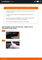 Cambio Pastiglie Freno anteriore e posteriore BMW X6: guida pdf