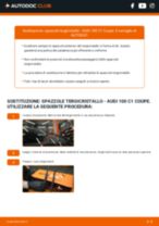 Manuale online su come cambiare Spazzole tergicristallo AUDI 100 Coupe (C1)