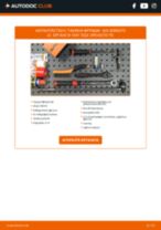 PDF εγχειρίδιο αντικατάστασης: Σετ τακάκια, δισκόφρενα KIA SORENTO I (JC) πίσω και εμπρός